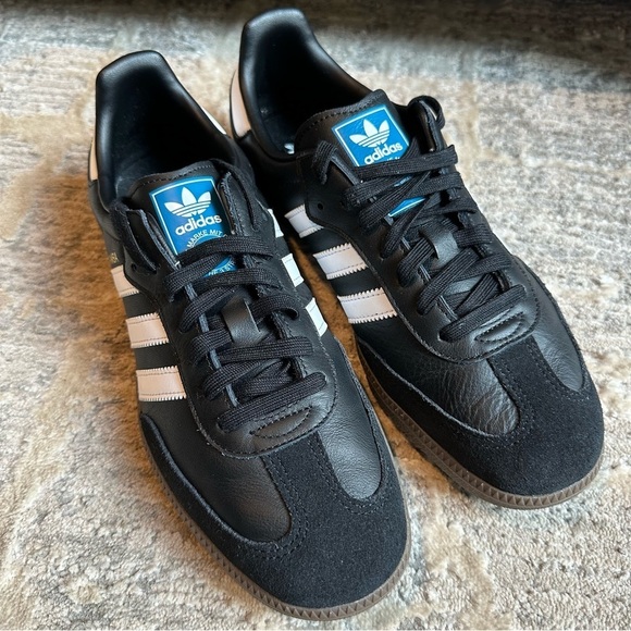 adidas Black and White Sneakers - Picture 7 of 9